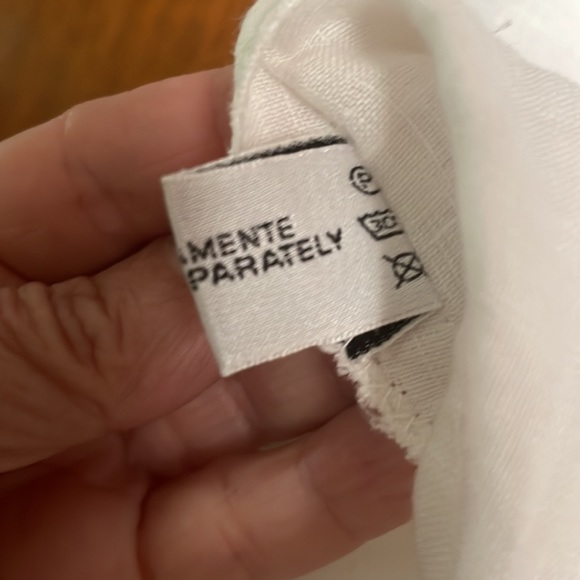 Handmade linen & lace dress from Italy - Picture 10 of 14